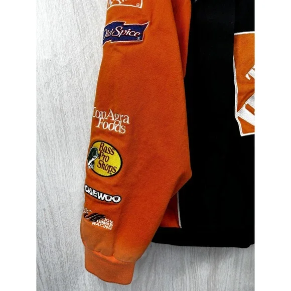 Tony Stewart Jacket Mens 2XL Orange NASCAR Racing Chase Authentics Home Depot